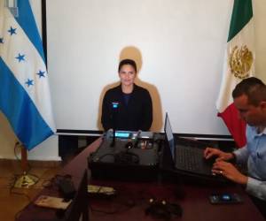 Nidia se convirtió en la primera hondureña en ser enrolada en la CDMX.