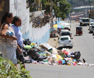Casi 780 toneladas de basura al día se recolectan en la capital, según las autoridades de la Gerencia de Aseo de la Alcaldía.
