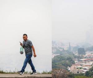 La densa capa de humo que afecta a la capital continúa y en su reciente recorrido EL HERALDO evidenció la falta de visibilidad en diferentes puntos.