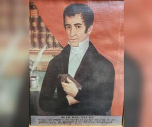 José Cecilio del Valle, prócer de Honduras.