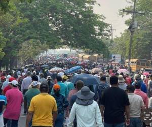 En Choluteca, miles de pobladores, encabezados por su alcalde Quintín Soriano, salieron el martes -9 de mayo- a las calles a protestar de forma pacífica contra las polémicas y cuestiondas reformas tributarias.