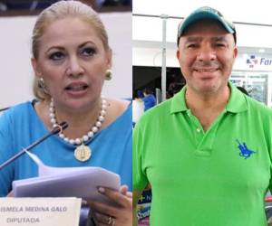 Sara Medina, exdiputada del Partido Nacional y excongresista suplente, Carlos Guevara, son acusados de drenar fondos de las arcas del Congreso Nacional (CN) y favorecer una ONG privada.
