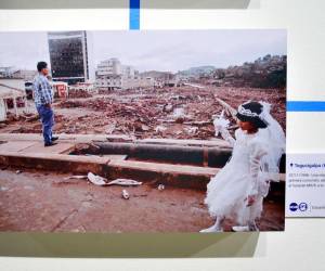 Estalin Irías, reportero gráfico de EL HERALDO, realizó esta fotografía en noviembre de 1998 luego del paso del huracán Mitch.
