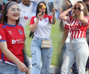 Estas son las chicas más lindas que captó el lente de Diario El Heraldo en la final de ida entre Olimpia y Marathón en Tegucigalpa