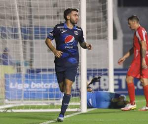 Motagua derrota a Real Sociedad con hattrick de Auzmendi y es segundo en el Clausura