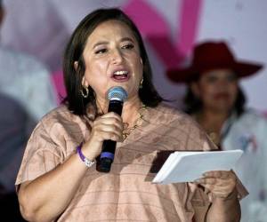 Xóchitl Gálvez Ruiz fue elegida en julio de 2023 por la coalición opositora para ser la candidata presidencial con la que pretenden desbancar a Morena del poder.