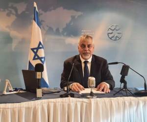 El portavoz del Ministerio de Exteriores israelí, Lior Haiat.
