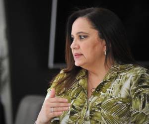 Ana García, esposa del expresidente Juan Orlando Hernández.