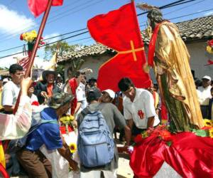 Cada 20 de enero Ojojona recibe a los feligreses de Lepaterique como un acto de hermandad entre los dos pueblos lencas de Honduras.