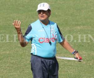 Jorge Luis Pinto, técnico de la Selección de Honduras (Foto: EL HERALDO)
