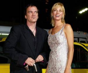 Tarantino y Uma. El incidente relacionado con Thurman se hizo público el sábado en un artículo en el New York Times. Foto: AP/EL HERALDO.