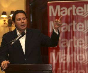 Eduardo Martell es el líder del movimiento liberalista Nueva Actitud (Foto: EL HERALDO Honduras)