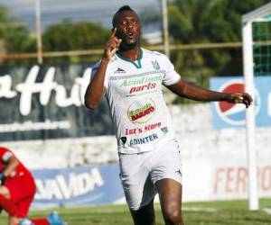 Brunet Hay Pino es uno de los goleadores de la Liga Nacional y uno de los sobresalientes en Platense en el actual torneo (Foto: Deportes El Heraldo /Noticias de Honduras / El Heraldo Honduras)