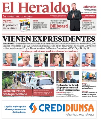 Vienen expresidentes