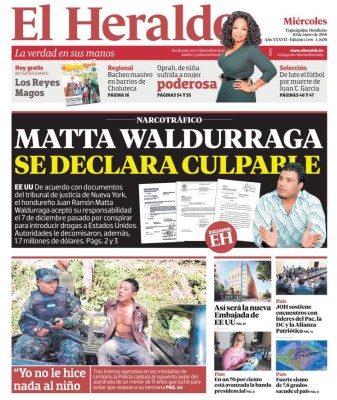 Matta Waldurraga se declara culpable