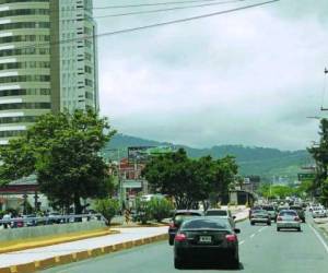 Los cierres en el bulevar Suyapa serán desde las 2:00 PM. Foto: EL HERALDO.