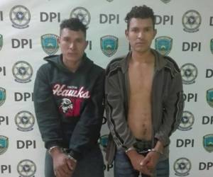 Las personas detenidas fueron identificadas como Luis Andrés Castañeda Villanueva (22) y José Kevin Castañeda Villanueva (25).