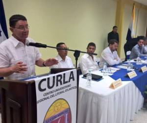 Taleb Rifai durante la inauguración del Observatorio de Turismo sostenible y Cambio Climático.