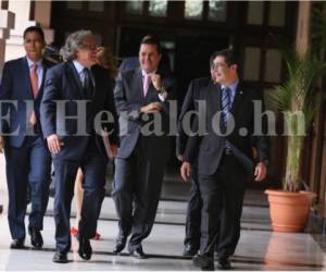 Luis Almagro estuvo presente este martes en la firma de la Ley de Financiamiento de Partidos Políticos y Campañas. Foto: Johny Magallanes/ EL HERALDO