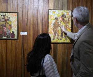 La Fundación Camilo Minero prestó las obras que conforman la exposición en la Sala Binacional de Arte.