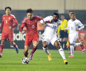 Honduras empató 0-0 con China en Xian. (Fotos: AFP)