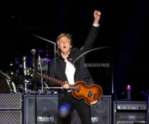 El cantante y compositor Paul McCartney en un concierto en el Prudential Center de Nueva Jersey, el 11 de septiembre de 2018.