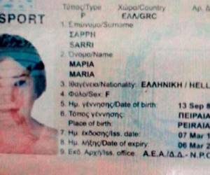 La mujer detenida portaba un pasaporte griego.