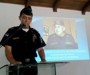 El portavoz policial, Leonel Sauceda, hizo el anuncio en conferencia de prensa. (Fotos: Alex Pérez)