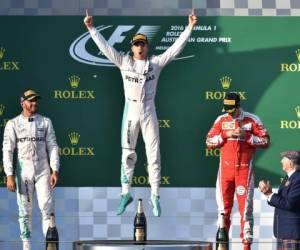 El piloto alemán Nico Rosberg ya se había impuesto en 2014 en el circuito australiano de Albert Park, foto: AP.