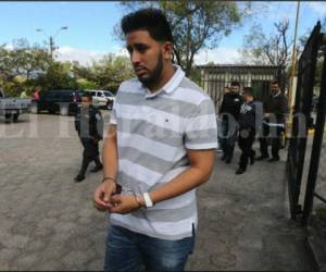 El universitario Kevin Solórzano es acusado del asesinato del exfiscal Edwin Eguigure y de tentativa de asesinato de su viuda, María Auxiliadora Sierra, ahora testigo protegido, foto: David Romero / EL HERALDO.