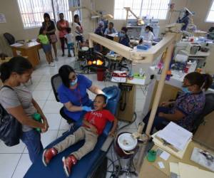 En Codopa se atiende al día entre 70 y 120 pacientes. Se ofrece la especialidad de ortodoncia y odontopediatría. Foto: David Romero/EL HERALDO.