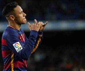 El brasileño del Barcelo, Neymar Jr