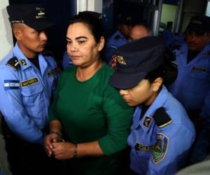 La ex primera dama Rosa Elena Bonilla permanece recluida en la penitenciaría de mujeres.