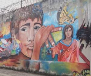 Choluteca ha logrado inmortalizar al menos 15 obras de arte en sus paredes (Foto: Gissela Rodríguez/ El Heraldo Honduras/ Noticias de Honduras)