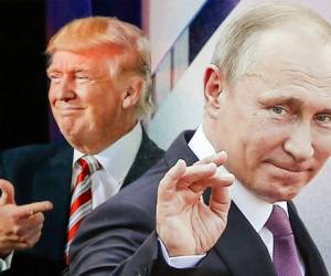 Vladimir Putin y Donald Trump acordaron el sábado desarrollar relaciones 'de igual a igual'.