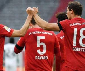 El conjunto bávaro llega pleno de confianza a la 'Final 8' inédita de la Liga de Campeones. Foto AFP.