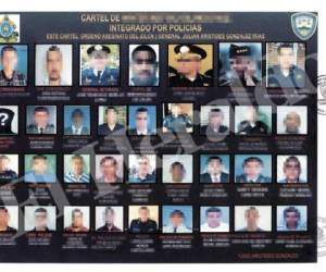 Señalados por el asesinato del zar antidrogas, todos miembros de la Policía Nacional en 2009.