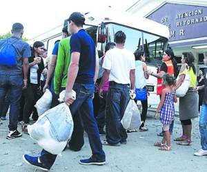 En los que va del año al menos 11,723 personas han sido retornadas al país desde México y EE UU.