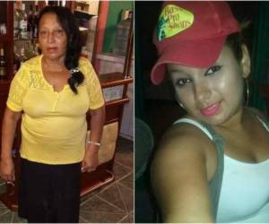 Carlota Oliva (56) y su hija Mayte Rosmery Oliva (22) fueron asesinadas este miércoles en Cortés.