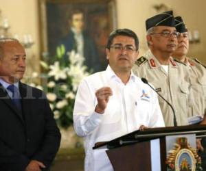 El llamado de Hernández ocurre tras la revisión del patrón criminal registrado en El Salvador (Foto: Johny Magallanes/ El Heraldo Honduras/ Noticias de Honduras)