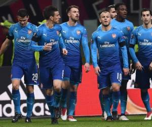 Arsenal se impuso al AC Milan en San Siro. (AFP)