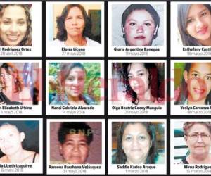 Sus muertes causaron conmoción entre los hondureños y la mayoría se encuentra en la impunidad. Foto: EL HERALDO