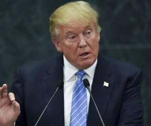 Donald Trump también prometió un fuerte aumento del presupuesto de defensa (Foto: AFP)