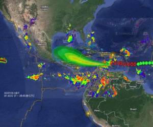 La Tormenta Tropical Harvey estaría tocando nuestras costas a partir de mañana domingo.