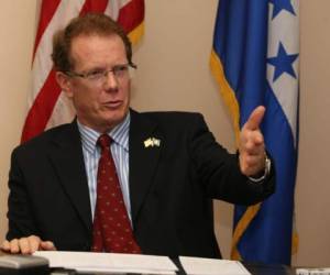 James Nealon, embajador de Estados Unidos en Honduras (Foto: EL HERALDO Honduras)