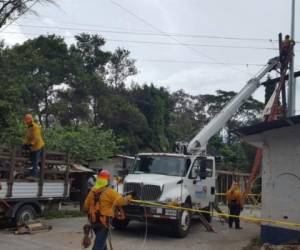 Las cuadrillas de la Empresa Energía Honduras (EEH) realizarán trabajos en diferentes líneas.