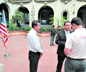 Pedro membreño, enviado especial de el heraldo, en la cobertura del encuentro del vicepresidente estadounidense joe biden con mandatarios centroamericanos.