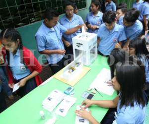 2.5 millones de escolares ejercen el sufragio para elegir sus autoridades (Foto: Mario Urrutia/ El Heraldo Honduras/ Noticias de Honduras)