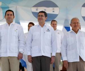 La unidad fue puesta en marcha por los tres mandatarios del Triángulo Norte (Foto: El Heraldo Honduras/ Noticias de...