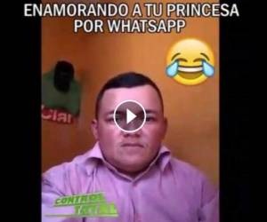 El autor del romántico video jamás imaginó que se volvería viral en las redes sociales, fotos: redes sociales